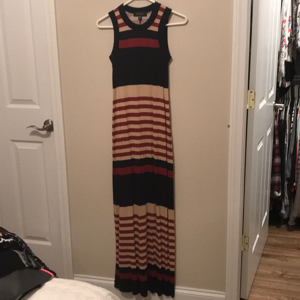 Long Stripped Dress